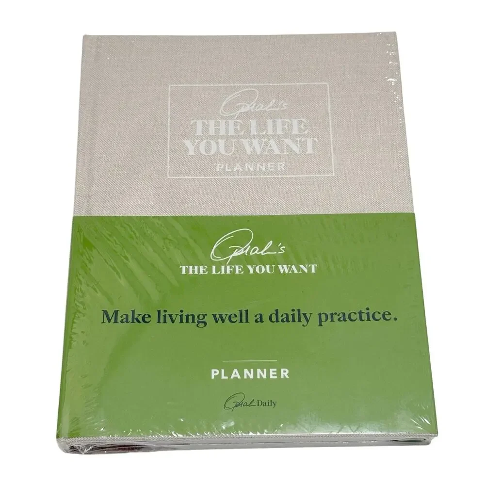 Oprah's The Life You Want Planner: Part weekly planner, part intention journal